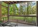 Relaxing screened porch offers a serene outdoor living space at 3805 Chimney Ridge Pl # 003, Durham, NC 27713