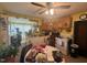 Charming kitchen with white appliances, a cozy breakfast nook, and ample cabinet space, perfect for Gathering meals at 5138 Nc 56, Franklinton, NC 27525