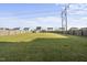 Sprawling backyard enclosed by a wooden fence, offering ample space for recreation at 624 S Kennelman Cir, Wendell, NC 27591