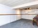 Partially unfinished basement with concrete floor and white walls at 103 Wesker Cir, Durham, NC 27703