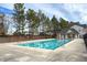 A view of the pristine community swimming pool at 104 Mainline Sta, Morrisville, NC 27560