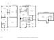 Home floorplan with dimensions showing layout of the home at 104 Mainline Sta, Morrisville, NC 27560