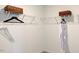 Walk-in closet with white wire shelving, providing ample storage space at 107 Sepals Pl, Wendell, NC 27591
