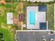 Community amenities including a pool, playground, and bath house providing residents space for gathering and play at 1073 Fairhaven Dr # 52, Mebane, NC 27302