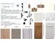 Design selections showcase wall and island kitchen cabinets, bath tile, and carpeting at 1073 Fairhaven Dr # 52, Mebane, NC 27302