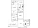 Floor plan view showing kitchen, dining, bedrooms, and living spaces at 1116 Ciandra Barn Way, Apex, NC 27523