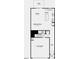 First floor plan featuring a two-car garage, foyer, half bath, open gathering room, dining area, kitchen, and patio at 113 Sepals Pl, Wendell, NC 27591