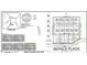 House location plot plan showing lot dimensions and impervious surface area details at 113 Sepals Pl, Wendell, NC 27591