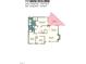 Floor plan of the house showing the layout of the rooms and their dimensions at 117 Buena Vista Dr, Cary, NC 27513