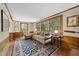 Spacious living room with hardwood floors and natural light at 119 Montgomery St, Raleigh, NC 27607