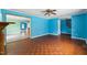 Open living room showcasing a seamless flow to adjacent spaces at 124 Maluli Dr, Oxford, NC 27565