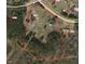 Aerial view showing the property and surrounding neighborhood at 1278 Valley Ct, Zebulon, NC 27597