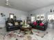 Elegant living room with comfortable seating, stylish decor, and ample space for entertaining guests at 132 Crystal Pl, Benson, NC 27504