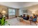 Comfortable living room with ample natural light and cozy furnishings at 1700 W Front St # 36 D, Burlington, NC 27215