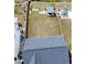 Aerial view showing roof and community properties at 1950 Menet St, Apex, NC 27502
