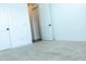 Bedroom with white trim and carpet at 1950 Menet St, Apex, NC 27502