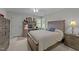 Bedroom featuring a bed, desk, and window providing natural light at 2520 Ashley Ct, Raleigh, NC 27607