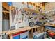 Organized workshop featuring pegboard storage and workbench, ideal for DIY projects and hobbies at 2520 Ashley Ct, Raleigh, NC 27607