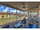 Relaxing screened porch with comfortable seating and views of the backyard, perfect for enjoying the outdoors at 350 Stephens Way, Youngsville, NC 27596