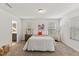 Bedroom featuring neutral walls, carpet and plenty of natural light at 3735 Landshire View Ln, Raleigh, NC 27616