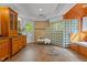 Spacious primary bathroom with dual sink vanity and tile floors at 417 Swans Mill Xing, Raleigh, NC 27614