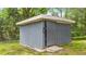 A shed in a backyard at 423 N Main St, Wendell, NC 27591