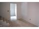 Spacious living room has unfinished floors and stairs leading to upper level at 4330 Medicus Ln, Franklinton, NC 27525