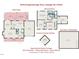 Floor plan of a two-story home with approximate square footage at 5033 Knightsbridge Way, Raleigh, NC 27604