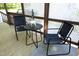 Covered porch with outdoor seating at 808 Grace Ave, Burlington, NC 27217