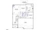 Detailed floor plan of the home's layout, including room dimensions and features at 108 Berry Mill Ln # 132, Raleigh, NC 27603