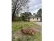 Spacious backyard with a cozy home and mature trees at 108 Virgil Rd, Durham, NC 27703