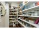 Organized pantry boasts ample shelving for storage, creating a functional and efficient space at 111 Finnway Ln, Cary, NC 27519