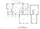 Detailed floor plan showcasing the layout of the home, including room dimensions and total square footage at 1141 Contender Dr, Clayton, NC 27520