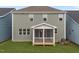 An exterior shot of the house's spacious patio at 1245 Porters Call Dr, Wendell, NC 27591