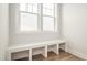 Bright room with built-in bench beneath large windows at 1245 Porters Call Dr, Wendell, NC 27591