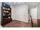 Bedroom featuring a built in bookcase, neutral paint and carpet at 1500 St Andrews Dr, Mebane, NC 27302