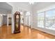 Spacious foyer with hardwood floors and ample natural light at 1500 St Andrews Dr, Mebane, NC 27302
