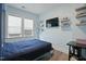 Cozy bedroom with natural light and decor-friendly paint scheme, creating a relaxing and comfortable atmosphere at 21 Davidson St, Clayton, NC 27527
