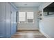 Spare bedroom offering built in storage and decor-friendly paint scheme, creating a relaxing and comfortable atmosphere at 21 Davidson St, Clayton, NC 27527