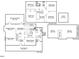 Detailed floor plan showcasing the layout of the home's first, second, and third floors at 216 Dairyland Rd, Chapel Hill, NC 27516