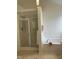 Bathroom featuring a shower with glass door and tub in the background at 2305 Summit Dr, Hillsborough, NC 27278