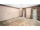 Spacious living room with chandelier lighting at 254 Pine Forest Dr, Siler City, NC 27344
