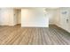 Spacious living room with hardwood floors and neutral paint, ready for your personal touch at 32 Bellini Dr, Angier, NC 27501