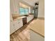 Clean kitchen with stainless steel dishwasher, lots of cabinet space, and modern fixtures at 508 & 510 Gordon St, Roxboro, NC 27573
