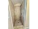 This shower has decorative tile surround and a tiled shower floor at 508 & 510 Gordon St, Roxboro, NC 27573