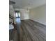 Beautiful living area featuring hardwood floors, fireplace and natural lighting at 8013 River Water Ct, Raleigh, NC 27616