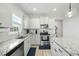 Bright, modern kitchen with granite countertops, stainless steel appliances, and ample cabinet space at 85 Sun Mdw Cir, Benson, NC 27504