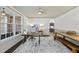 Office space with natural light, modern desk setup, and hardwood floors at 9100 Dansforeshire Way, Wake Forest, NC 27587