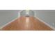 Finished attic with hardwood floors and window unit at 1011 Parker St, Raleigh, NC 27607