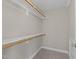 Empty closet with shelving at 1011 Parker St, Raleigh, NC 27607